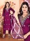 Kavya Khushi Vol 1 Roman Silk Kurti Bottom With Dupatta